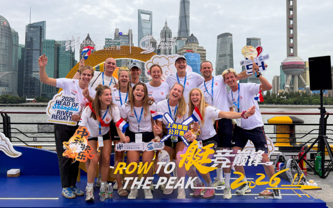 Shanghai maakt van roeien kijksport