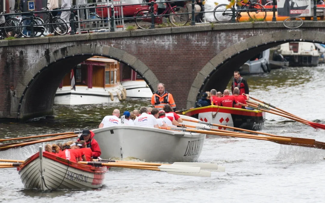 Zaterdag 10 oktober: Grachtenrace in Amsterdam